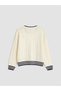 Rmz Gi̇yi̇m Farkiyla V Embroidered Girls' Knitwear Cardigan - 3