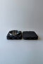 Steel Square Ashtray with Quilted Lid Anthracite - 2