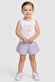 Toddlers Girl 2 Pieces Graphic Print Top And Shorts Set, Multicolor