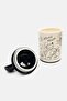 Mickey Mouse Sketch Cookie Jar, Off-White/Black - 2