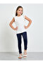 Girls Bow Detail Cotton Leggings - 2