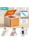 Portable Toddler Potty Seat, Kids Training Toilet Chair, Child Travel Potty, Baby Potty Training Seat for Travel, Car Camping, Indoor Outdoor with 15pcs Clean Bag and a Storage Bag,orange