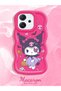Oppo Reno 14F Compatible Case Camera Protector Red Silicone Couple Phone Case Cartoon Pattern - 2