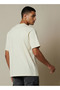 Men Crew Neck Short Sleeve Embroidered T-shirt - 3