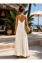 Women's Isabel Long Dress with Adjustable Straps - 2
