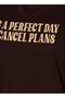 Cotton T-shirt with Slogan Print - 2