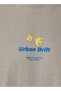 Men Regular Fit Crew Neck Short Sleeves Typographic Print T-shirt - 2