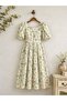 Coffee Azalea Square Neck Dress - 2