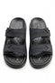 Men's Orthopedic Ultra Comfortable Leather (Synthetic) Slippers with Adjustable Non-Slip Sole and Stylish Design