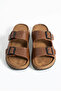 Men's Orthopedic Comfortable Slippers Double Monta Flexible and Stitched Daily Slippers - 4