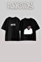 Kendrick Lamar  Design Printed Unisex Oversize Black Tshirt