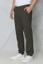 Men's Summer Linen Trousers with Fileto Pockets Khaki - 3