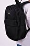 Polar Black Waterproof Ripstop Backpack with 3 Functional Pockets, Stationery Dividers and Breathable Padded Back - 4