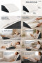 Multifunctional Leg Elevator, for Working, Reading, Sleeping and Pillow