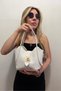 Women's Gold Buckle Shoulder Bag Daily Use Stylish Mini Handbag - 2
