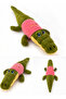 Hooded Crocodile Plush Toy 72 cm - 8
