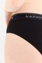 Signature Noir Black High Waist Slip Panties - 3