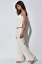 Busem Plain Crepe Strap Blouse - 3