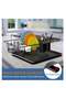 Dish Rack Dish Drying Stand Dish Drainer Plate Rack Dish rake Kitchen Organizer Dish Drying Rack - 6