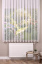Dotted Linen Tulle Curtain Honeycomb Short Tulle 1 to 2.5 Regular Pleat Ready to Install