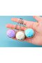 Bamboo Basket Cover Chinese Dumpling Clicker Keychain - Keyboard Switch Fidget Toy (Surprise Color) - 4