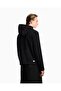 Men's Bird and Goose down Filled Regular Cut Hooded Long Sleeve Black Jacket - 4