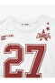 Comfortable Fit Short Sleeve Crew Neck Printed T-Shirt - 5