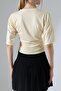 Women's Micro Digital Polka Dot Blouse - 8
