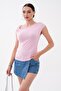 Women's Shoulder Buckle Detailed Sleeveless Blouse 260658 - 3
