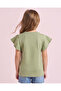 Girls Green 3D Print T-Shirt - 7