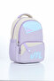 Vital Series 2-Piece Premium Textured Fabric School Bag Set (Backpack + Pen Holder) Water-Resistant Daily School Backpack - 4