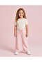 Girls Pink Cargo Pocket Track Pants - 4