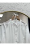 Dikan Hakim Collar Cotton Voile Shirt-Ek868 White - 3