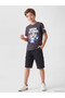 Lcw Kids Crew Neck Brawl Stars Printed Boys' T-Shirt - 2