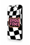 Honor Magic 8 Lite Compatible Black Good Vibes Patterned Silicone Case - 4