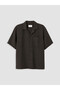 Regular Fit Resort Collar Men's Shirt - 5