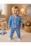 100% Cotton Long Sleeve Buttoned Seasonal Character Patterned Soft Textured Unisex Bottom and Top Baby Pajama Set