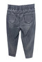 Plus Size Stoned Denim Women's Trousers - 2
