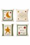 Cute Sleeping Pillows Patterned 4-Piece Children's and Baby Pillowcase Set - 3