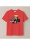 Street King Cool Bear Design Printed Children's T-Shirt (Ages 4-13)
