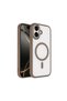 iPhone 17 Case Magsafe Transparent Back Face Camera Raised Silicone Brsa - 5