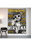 Rolling Stone: Kurt Cobain Wall Covering Wall Tapestry First Quality Satin Fabric Poster