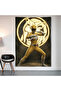 White Ranger Wall Covering Wall Tapestry First Quality Satin Fabric Poster