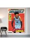 Ja Morant Wall Covering Wall Tapestry First Quality Satin Fabric Poster