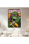 Donatello – Teenage Mutant Ninja Turtles Wall Covering Wall Tapestry First Quality Satin Fabric Poster - 2