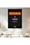 سجادة حائط من Pac-Man Arcade، ملصق من قماش الساتان عالي الجودة - 2