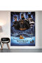 Batman Returns Wall Covering Wall Tapestry First Quality Satin Fabric Poster