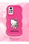 Redmi Note 12 Pro 4g Compatible Case with Camera Protector Red Silicone Couple Phone Case Kitty Pattern - 2
