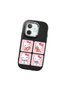 Oppo A5 Pro 5g Compatible Case with Camera Protector Black Silicone Couple Phone Case with Kitty Pattern - 3
