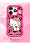 Tecno Spark 10 Pro Compatible Case Camera Protector Red Silicone Couple Phone Case Kitty Pattern - 2